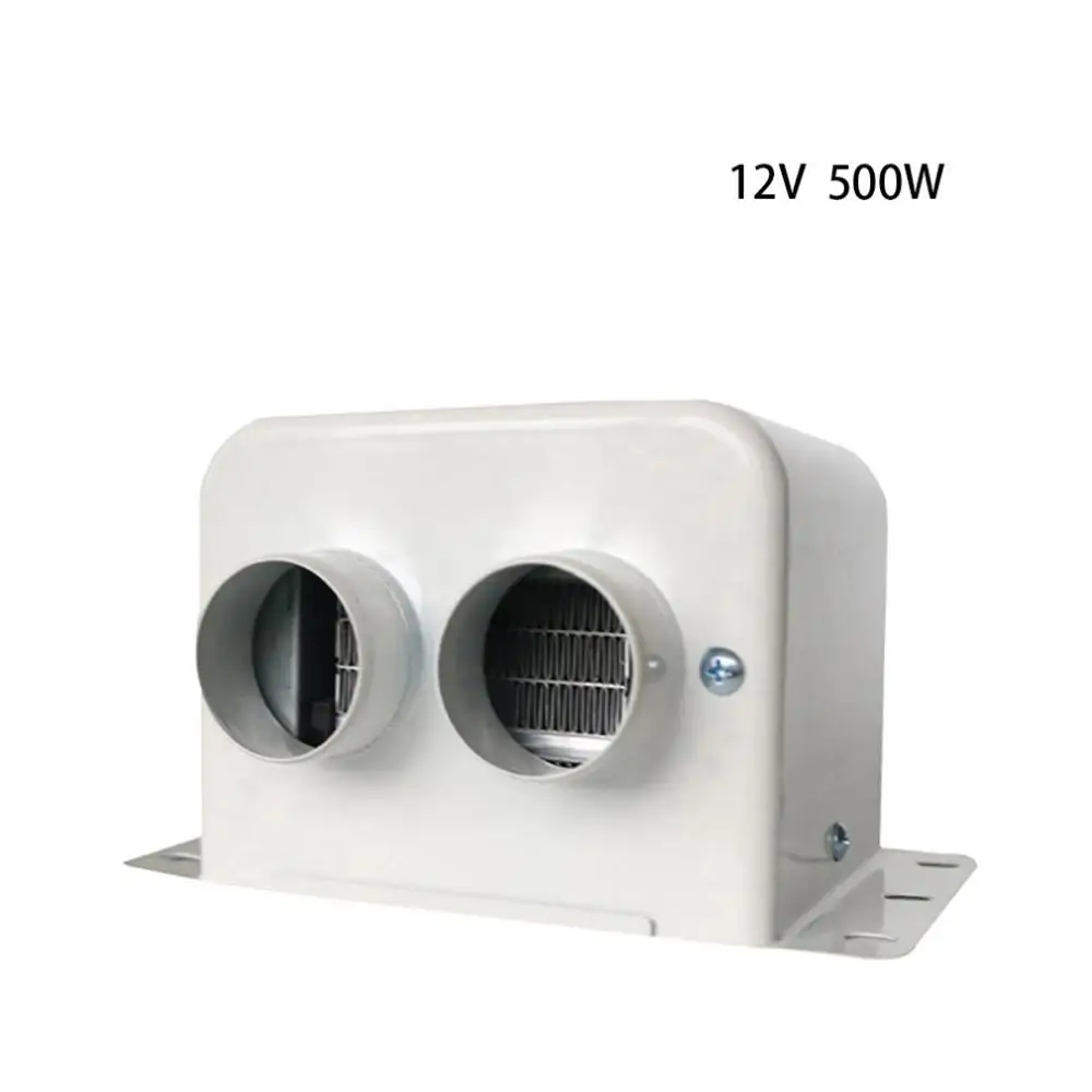 12v500W Высокомощный автомобильный обогреватель, 12 В/24 В, автомобильный электрический вентилятор, Очищающий воздух, разморозитель стекла, подогреватели, маленький нагревательный вентилятор - Название цвета: 12v500W