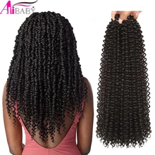 

Long Passion Twist Crochet Hair 22Inch Ombre Synthetic Braiding Hair Extensions Bohemia Crochet Braids For Women Alibaby