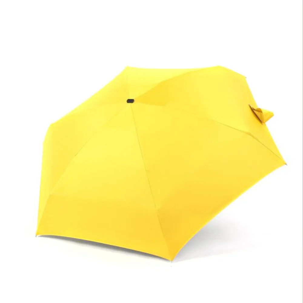 18 Styles 180g Ultralight Pocket Mini Umbrella Rain Windproof Durable 5 Folding Sun Umbrellas Porta