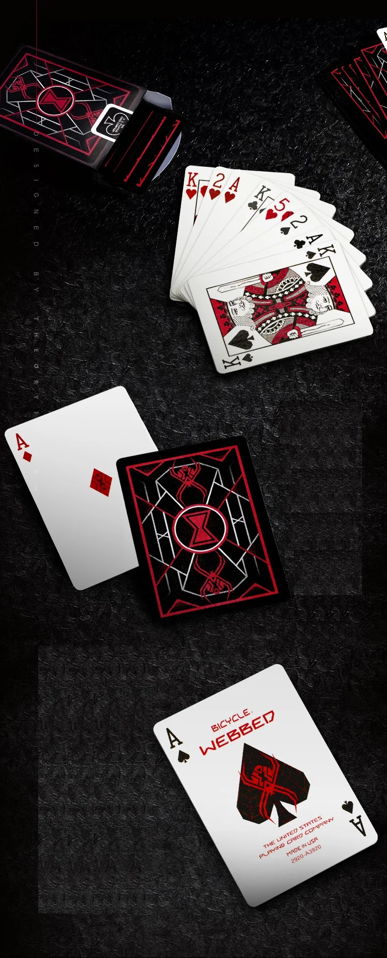 Bicycle Webbed Playing Cards Spider Web Deck Poker Size USPCC Card Games Magic  Trick Props for Magician|Playing Cards| - AliExpress