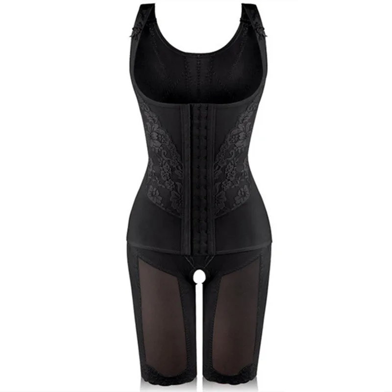Slimming Body Shaper Woman Bodysuits Waist Trainer Corset Abdomen Slim Correction Shapers Women Bodysuit Black Corsets