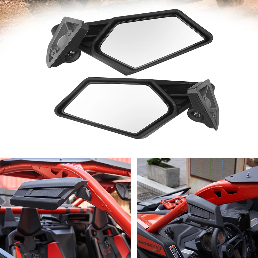 Зеркало заднего вида Can Am Maverick X3 для Suzuki King Quad 2017 2018 2019|utv| |