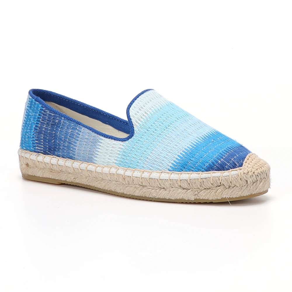 2021 Zapatillas Mujer Sale Ballet Flats Canvas Slip-on Casual Round Toe Sapatos Tienda Soludos Espadrilles Shoes Platform Size 2