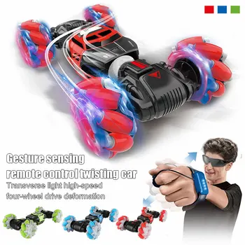 

New Version of Lighting Upgrade Double-Sided Stunt Car Cool Car Toy for Boys Kid M09