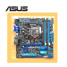 Разъем LGA 1155 для ASUS P8H61-M PRO/CM6630/DP настольная материнская плата H61 i3 i5 i7 DDR3 16G б/у материнская плата