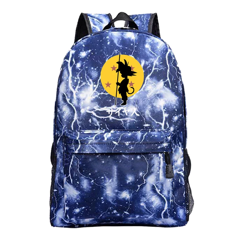 5 Mochila dragon ball backpack Back to school bag Travel knapsack Boy Girls bookbag packsack laptop shoulder bag - Цвет: 5