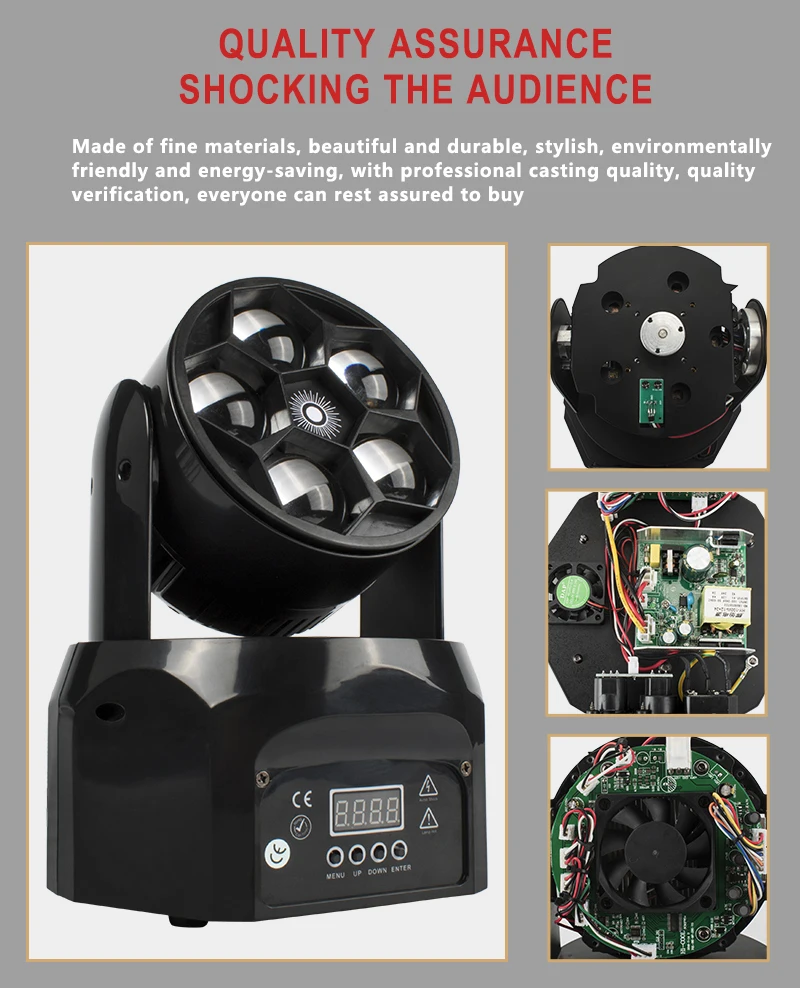 Feixe de Luz Canais de Fase Efeito de Iluminação Pista de Dança Led plus w Bom para Disco Rgbw Lavagem Seis Abelhas Olhos 6x15 Dmx512 11 e 14 Party dj Clubes Bar 5 Cheap Efeito de Iluminação de palco