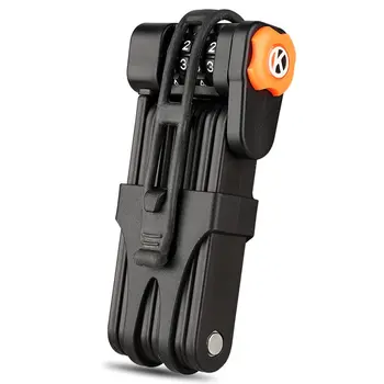 

Bicycle Lock Alloy Steel Folding Lock MTB Road Bike Lock Anti-theft Lock Password Lock Safe Cycling Accessories