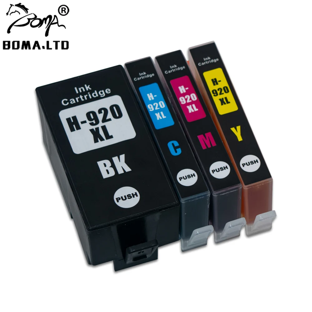 BOMA.LTD 920 920XL Compatible Cartridge For HP920 HP920XL Office E910c E910a E809a E609a E609b E609c E609n 7500A 7000 6000 | Компьютеры и