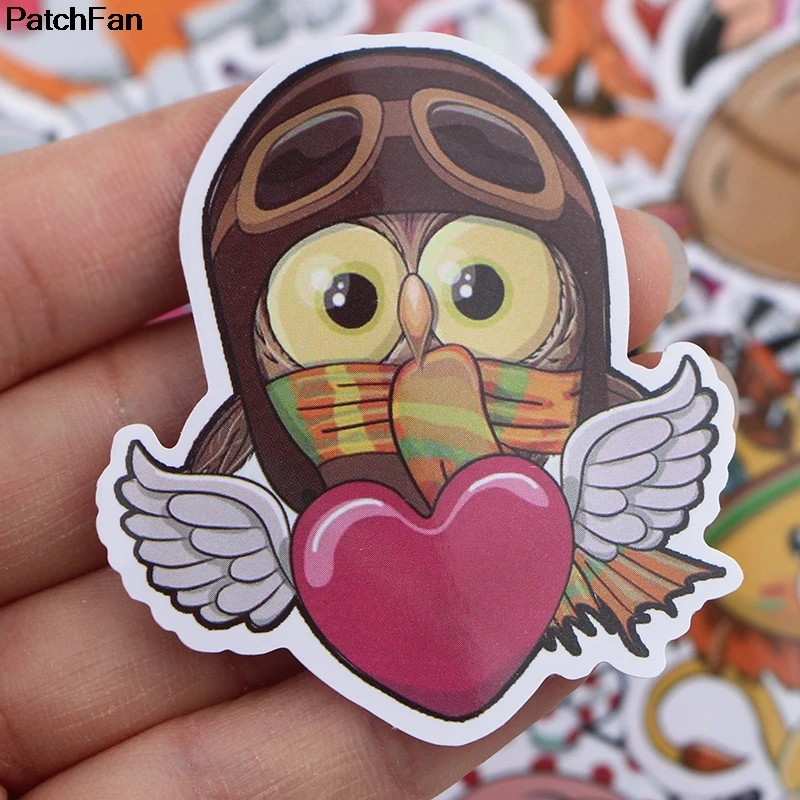 Patchfan 41 шт. животные мир дети наклейки для DIY Скрапбукинг альбом багаж ноутбук телефон ноутбук трафарет Водонепроницаемая наклейка A2633
