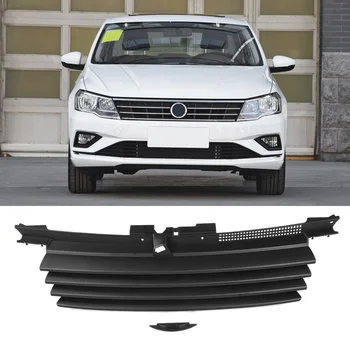 

Car Front Badgeless Hood Grill Notch Filler for Bora MK4 1999 2000 2001 2002 2003 2004 2005 ABS Black Car Styling