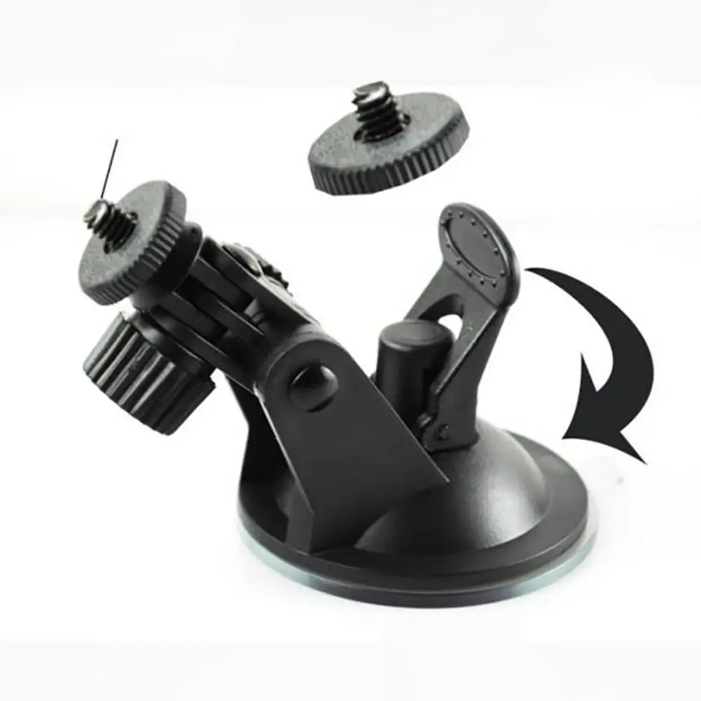 Портативный автомобильный мини-держатель на присоске Подставка для камеры GoPro