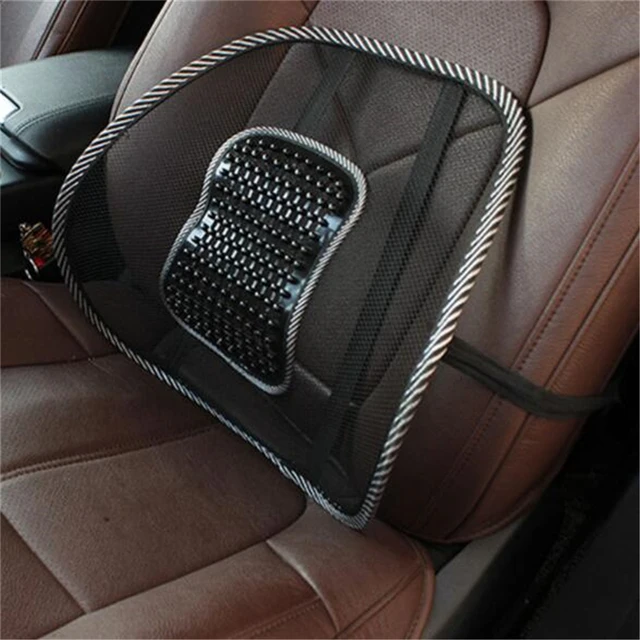 Car Pillow Memory Foam Lumbar Support Massage Back Pillow Waist Support  Cushion For Auto Seat Office Chair - Seat Supports - AliExpress