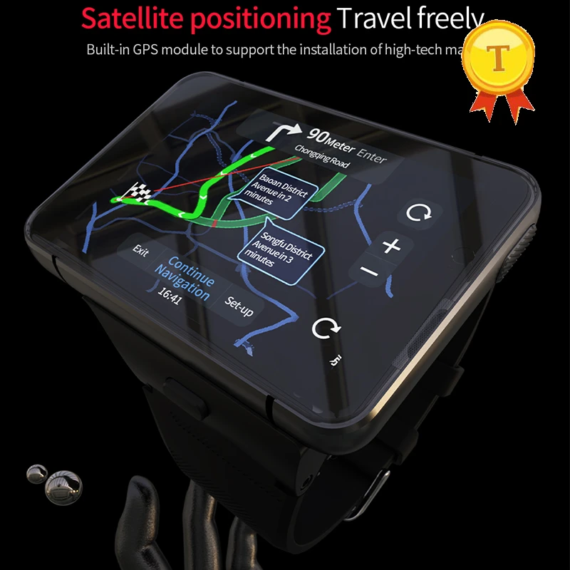 4g Android Smartwatch 64gb 13mp Camera Car Gps Positioning Navigation Google Maps Men Business Smart Watch For Ios Android - Smart Watches - AliExpress