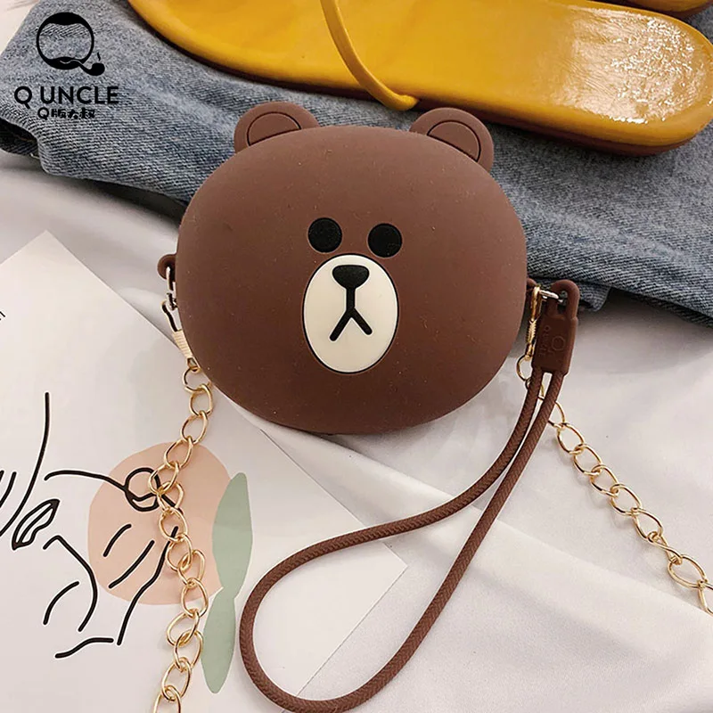 

Q UNCLE For AirPod Case Protective Silicone Cover Case Shockproof Earpods Chain Bag For Apple Headphone Case Charger Accessories