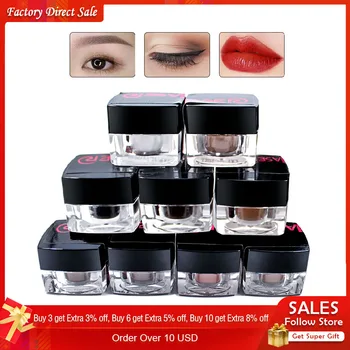 

9pcs New 100% Plant Material 3D Microblading Pigment Permanent Makeup Ink Eyebrow and Lip Tattoo Ink Makeup Beauty Tool