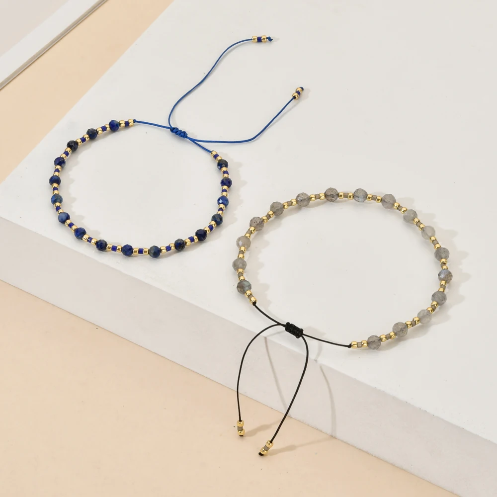 ZMZY Cute Miyuki Bracelet Boho Natural Stone Bracelets for Women Small Beaded Bohemian Jewelry Handmade Braiding Armband - Image 4