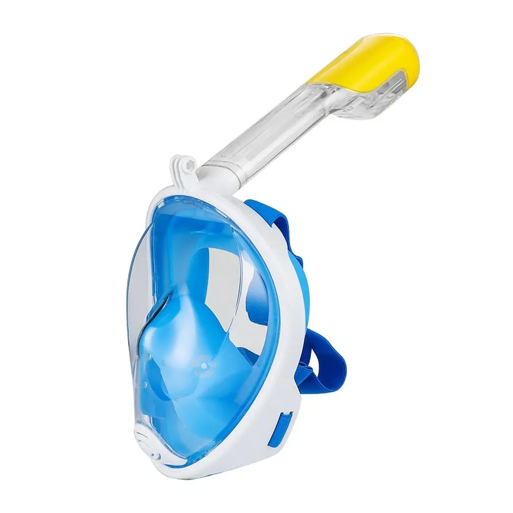 Маска для плавания маска дайвинга на все лицо незапотевающие очки подводного с