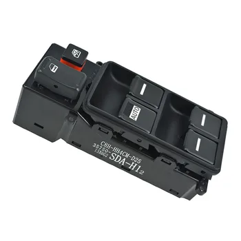 

Black 4-Buttons Driver Side Left Front Power Window Master Switch for Honda Accord 2003-2007
