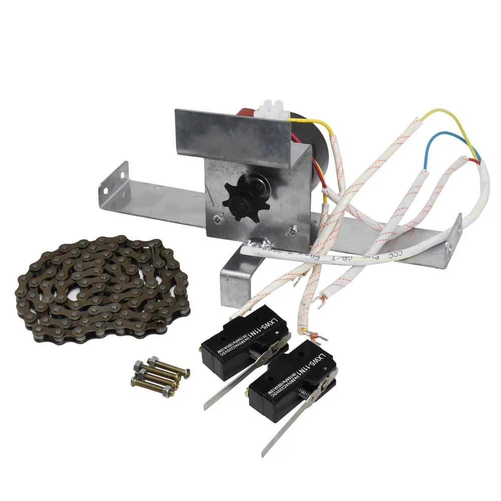 Poultry hatching system 220V Motor With Gears Automatic Egg Turning System Chain100cm Chick Hatching Incubator Accessories 1set|Cages & Accessories| - AliExpress