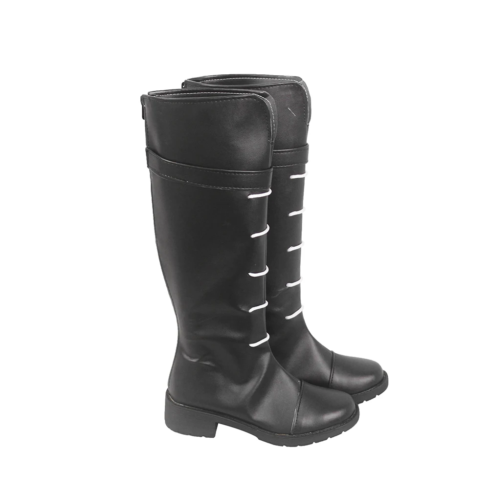 Castlevania Alucard Adrian Farenheights Tepes Cosplay Boots Black Shoes Custom Made (4)
