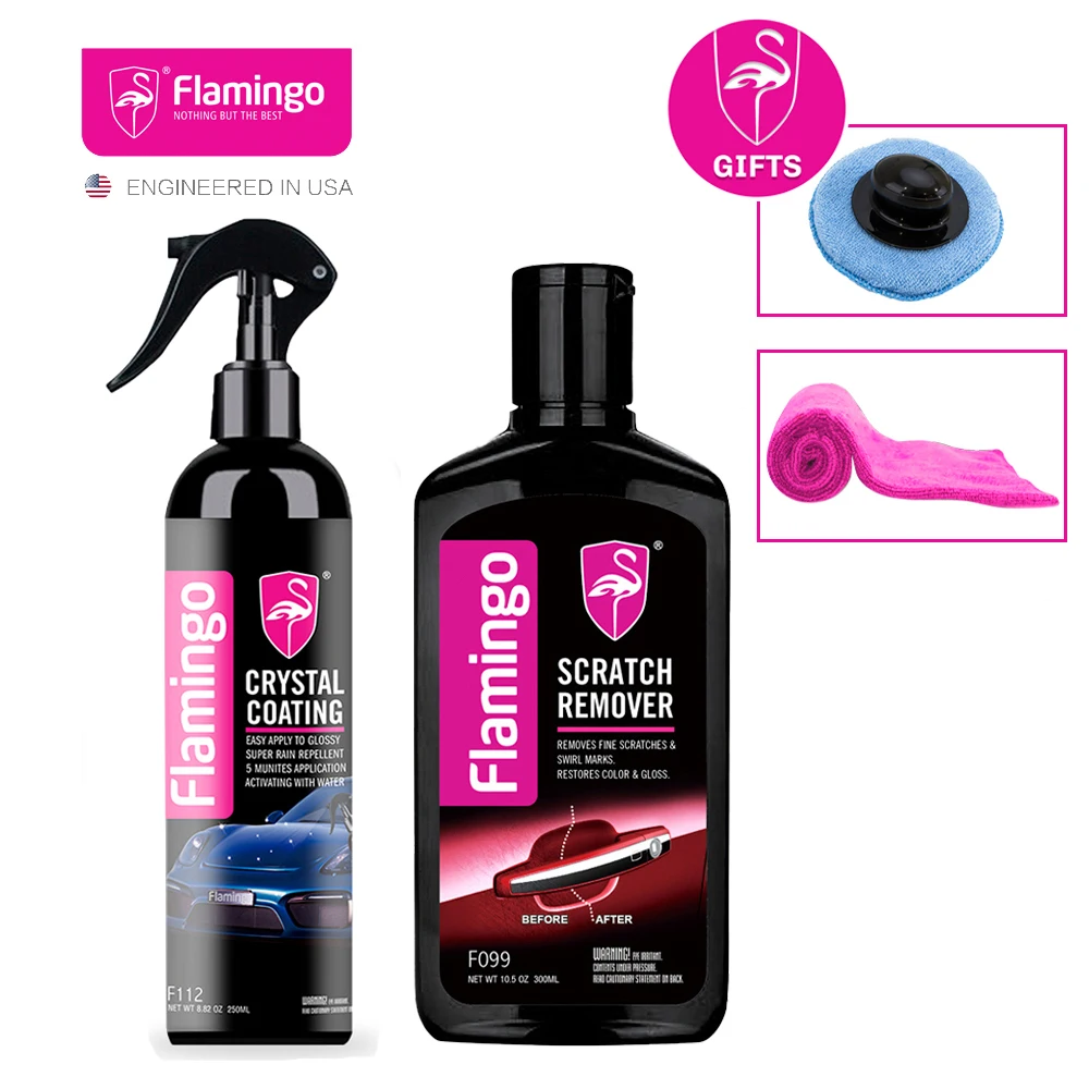

Crystal Ceramic Car Coating and Sractch Remover Kit Scratch Repair Paint Care Nano Coating Waterproof High Gloss Shine Wax