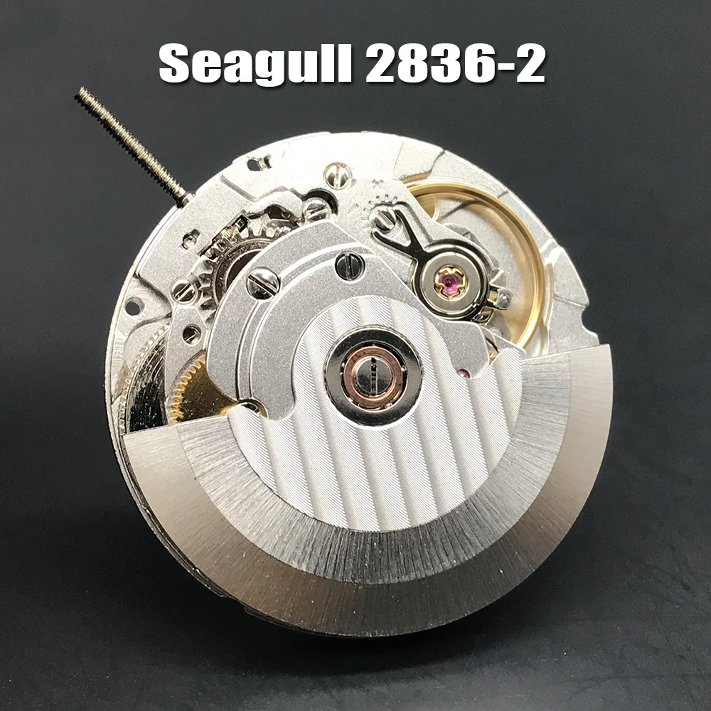 Автоматические механические часы Seagull с отображением даты и дня 2836-2 сменные