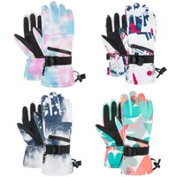 New Ski Gloves Men Women Youth Warm Winter Waterproof Snowboard Gloves Snowmobile Riding Motorcycle Outdoor Touch Screen Gloves 1