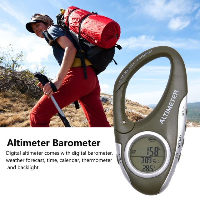 Japan EMPEX outdoor hiking thermometer, mountaineering camping handheld  portable thermometer, ultra-light pointer thermometer - AliExpress