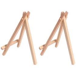2 Pcs Practical Folding Easel Lightweight Painting Rack Children Mini Easel