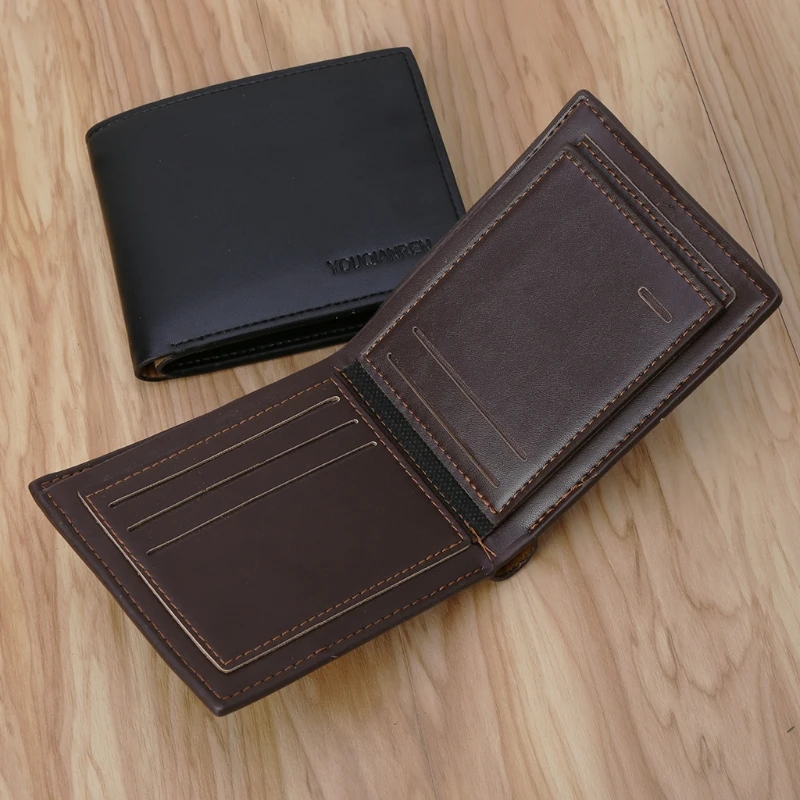 Fashion Men's Long Leather Wallet Multifunction ID Credit Card Case Holder Billfold Purse Clutch Bag