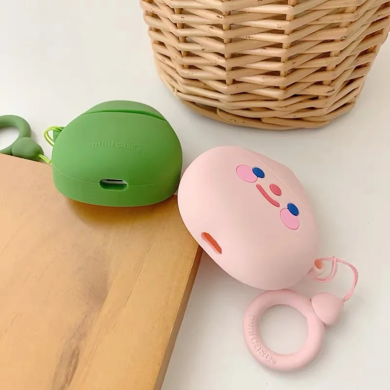 LOVERONY милые bluetooth-наушники с авокадо, силиконовый чехол для Apple Air Pods 2 1, защитная крышка для гарнитуры, зарядное устройство Air pods