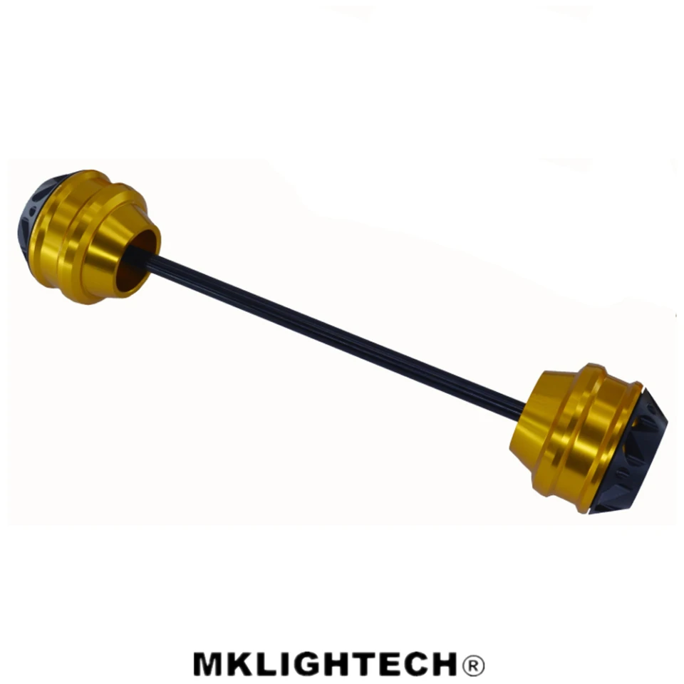 Mklighttech CNC Модифицированная Передняя и задняя вилка для мотоцикла, осевые ползунки, Защитная крышка для DUCATI Multistrada 620 2003-2006