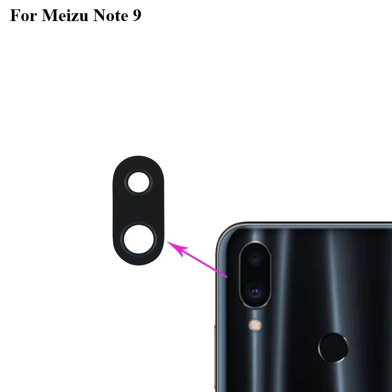 Высококачественные запасные части для задней камеры Meizu Note 9 M1923 стекло объектива