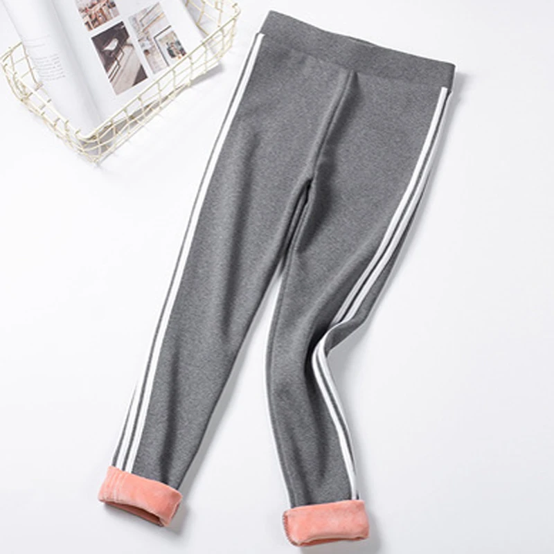 ELIfashion теплые женские мягкие бархатные зимние леггинсы длиной до щиколотки, сохраняющие тепло, с высокой талией, белые женские леггинсы
