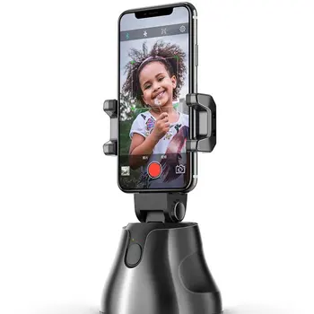 

Auto Smart Shooting Selfie Stick Intelligent Follow Gimbal AI-composition Object Tracking Auto Face Tracking Camera Phone Holder