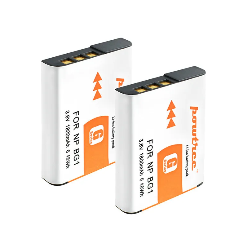 Bonadget Батарея 3,6 V 1800 мА/ч, NP-BG1 NP BG1 NPBG1 Перезаряжаемые для sony цифровой Камера детали sony Cyber-shot DSC-H3 DSC-H7 DSC-H9 Батарея