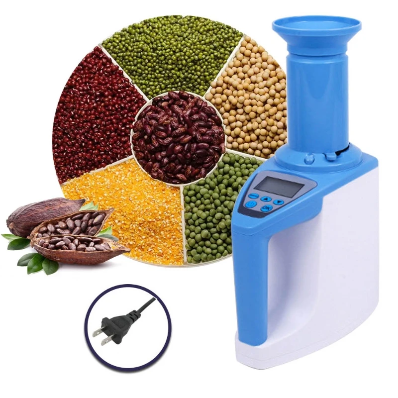 

G6DA EU/US Type Grain Moisture Meter LDS-1G High Precision Humidity Meter 16 Grains Cereal Humidity Measure Tester