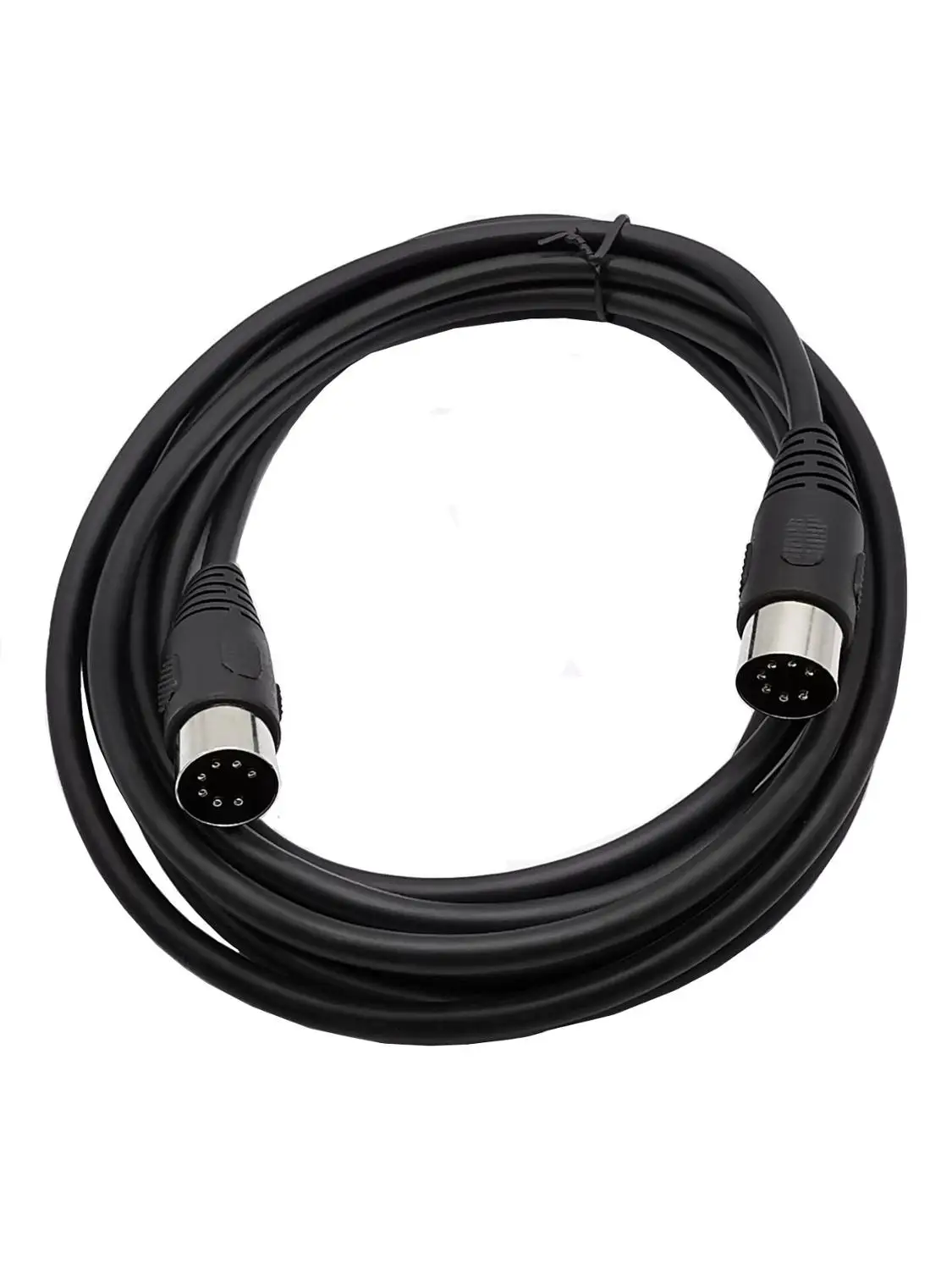 Macho para Macho Cabo Din Midi Pinos Din 1m 1.5m 3m Cabo de Interface do Controlador - Imagem 3
