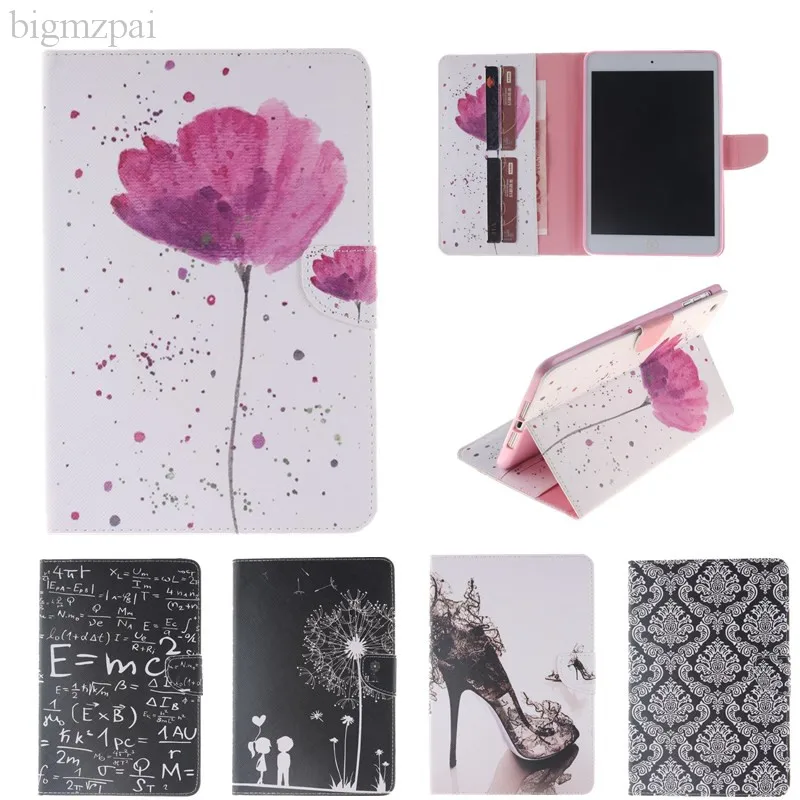 2017 New PU Leather Case For iPad mini 1 2 3 Tablets Book Flip Protective Cover with Card Holder for | Компьютеры и офис