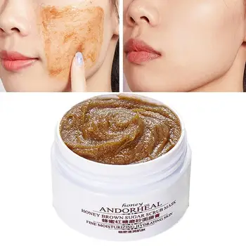 

Exfoliating Mask Body Hands Scrub Honey Brown Sugar Nicotinamide Gentle Cleansing Dead Skin Remover Moisturizing For Face