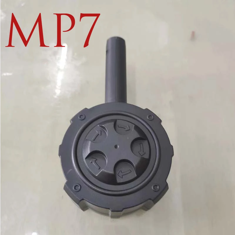 

AK Uncle Gel Ball Blasting Accessories mp7 Universal Drum Magazine mp7 Drum Magazine toy gun fitting