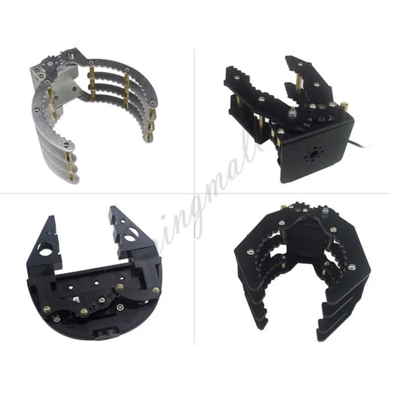 

Manipulator Aluminium Alloy ABS Paw Arm Mechanical Robotic Claw Clamp Kit For Robot LDX-335MG Servo 5% OFF