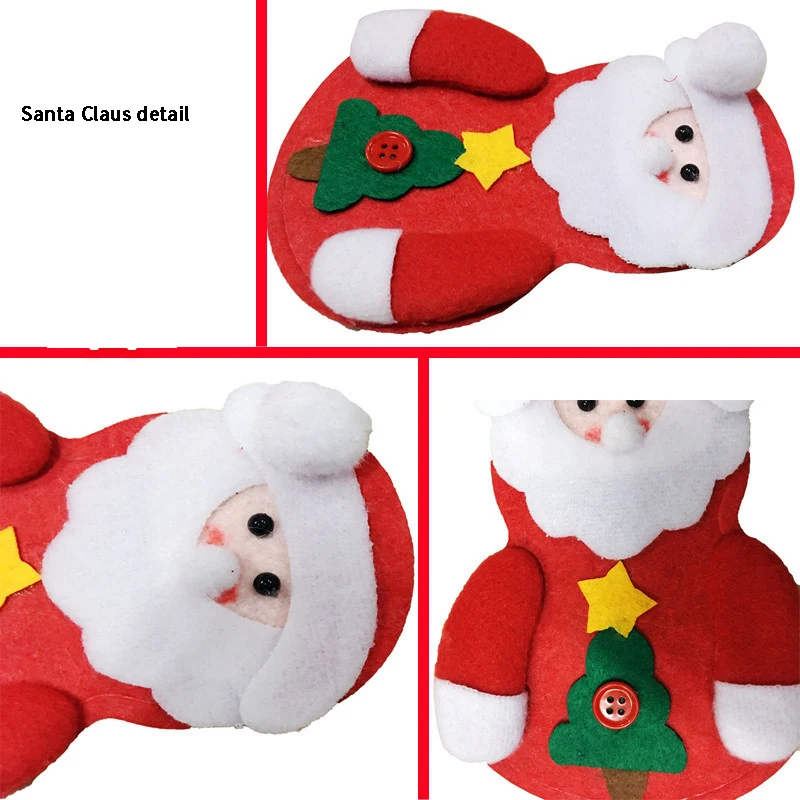 Talheres Titular Do Boneco De Neve De Natal/Papai Noel/Knifeware Bolso titulal Natal Alce Natal Talheres
