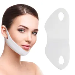Шт. 1 шт. гель дизайн маска для подтягивания кожи лица Уход за кожей лица тонкий V Shaper похудения Поднимите спальный маска уменьшить двойной