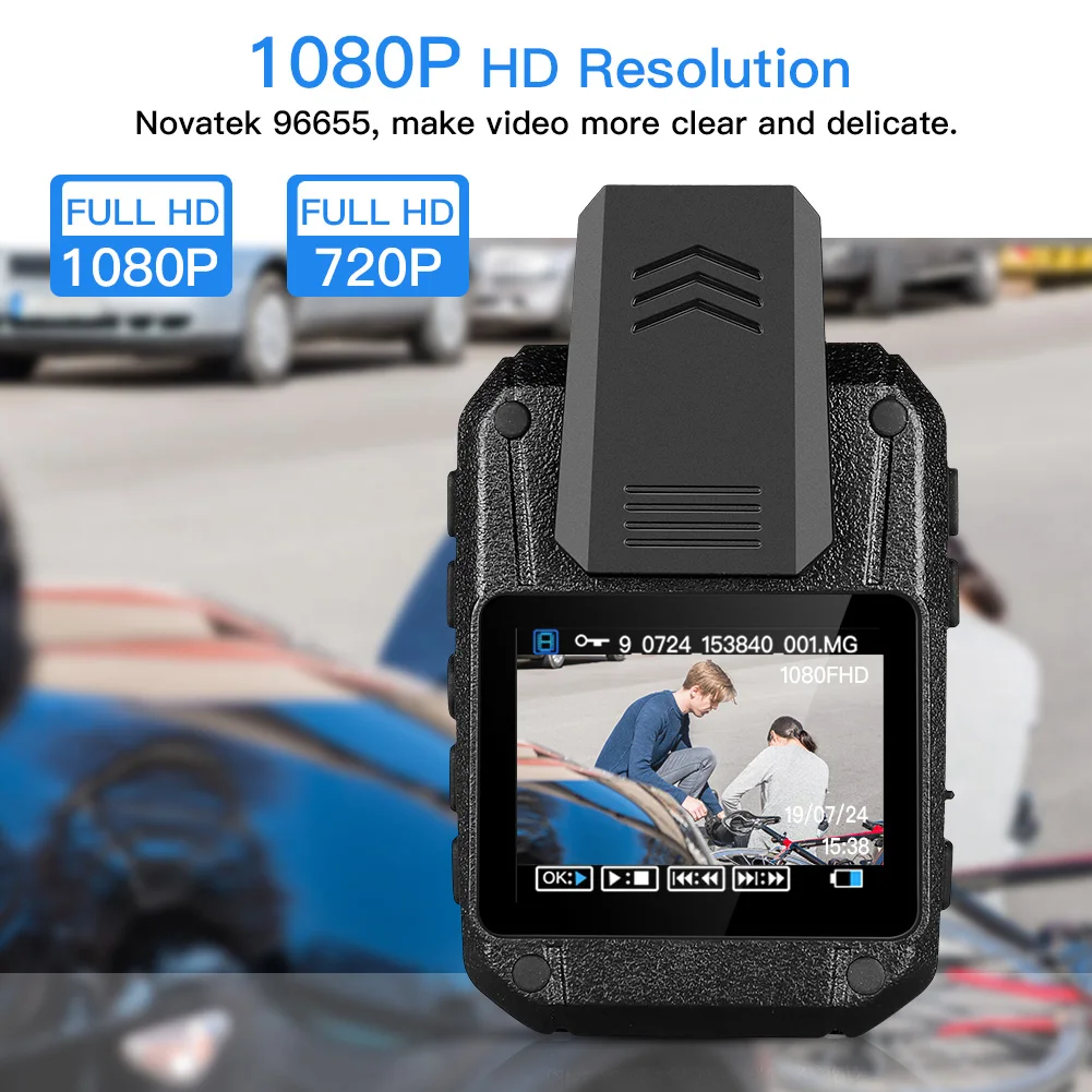 BOBLOV 1080P HD 64 Гб тела носить Камера Портативный мульти-функциональный ИК Ночное боди установленный Камера видения видеорегистратор полиции Камера