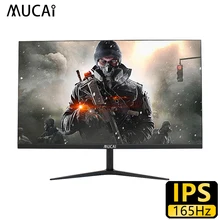 Mucai 24 polegada monitor de computador 144hz ips display lcd 165hz hd gamer desktop tela do computador tela plana hdmi/dp