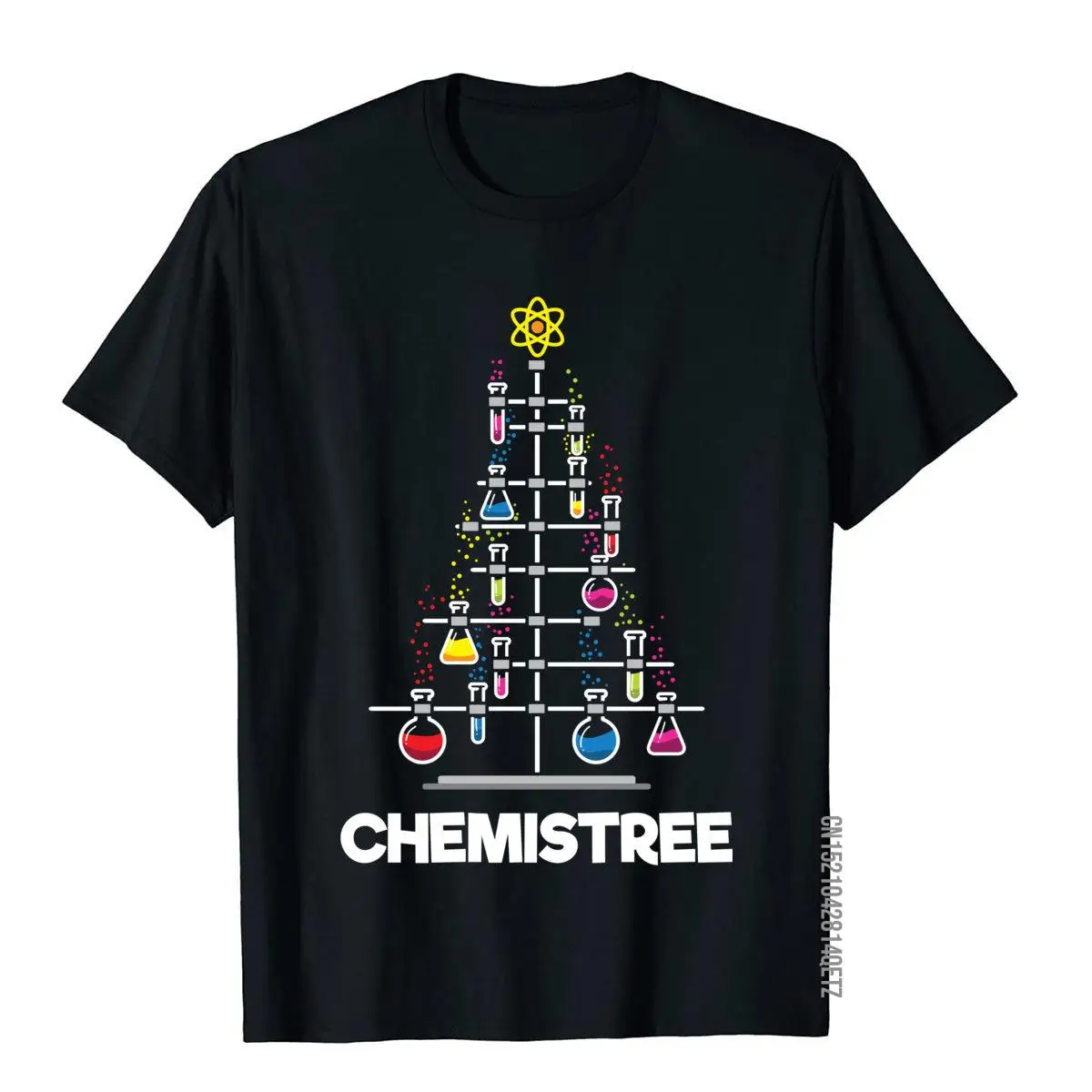 Chemistree Sweatshirt Funny Science Christmas Tree Men Women__B6926black