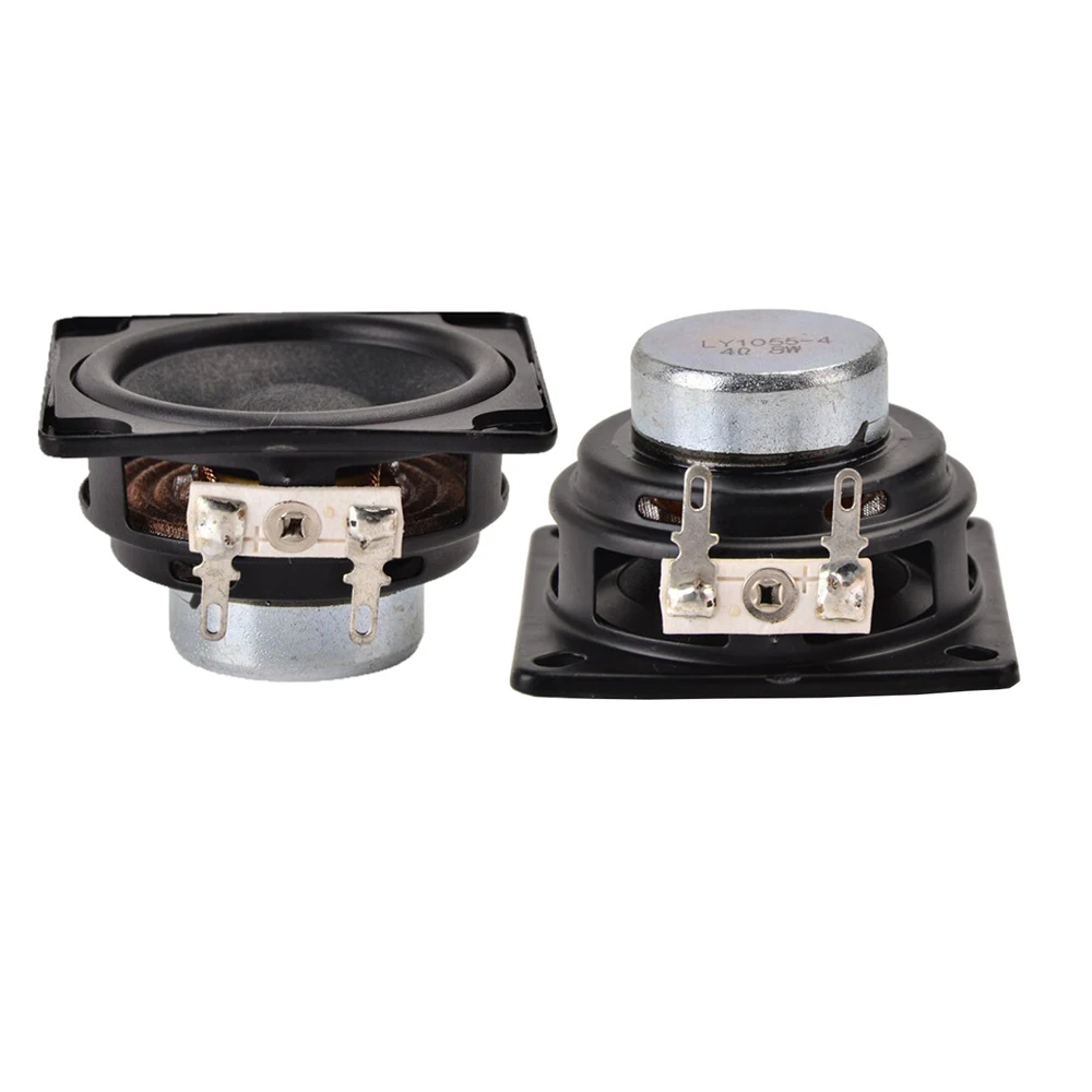 2pcs 2.75"inch Full-range speaker 4Ω 4ohm 10W Rubber edge loudspeaker DIY audio 