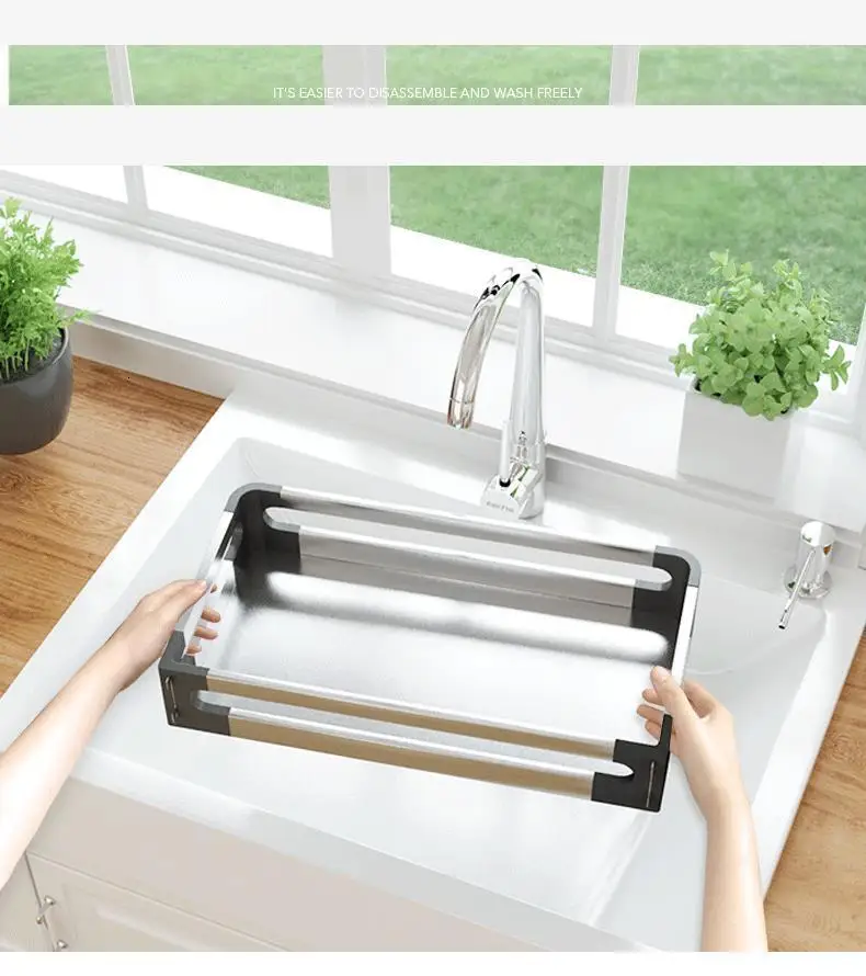 Cocina органайзер и ящик для посуды, сушилка для посуды, Cestas Para Organizar, стойка из нержавеющей стали, Cozinha, кухонный шкаф, корзина для хранения
